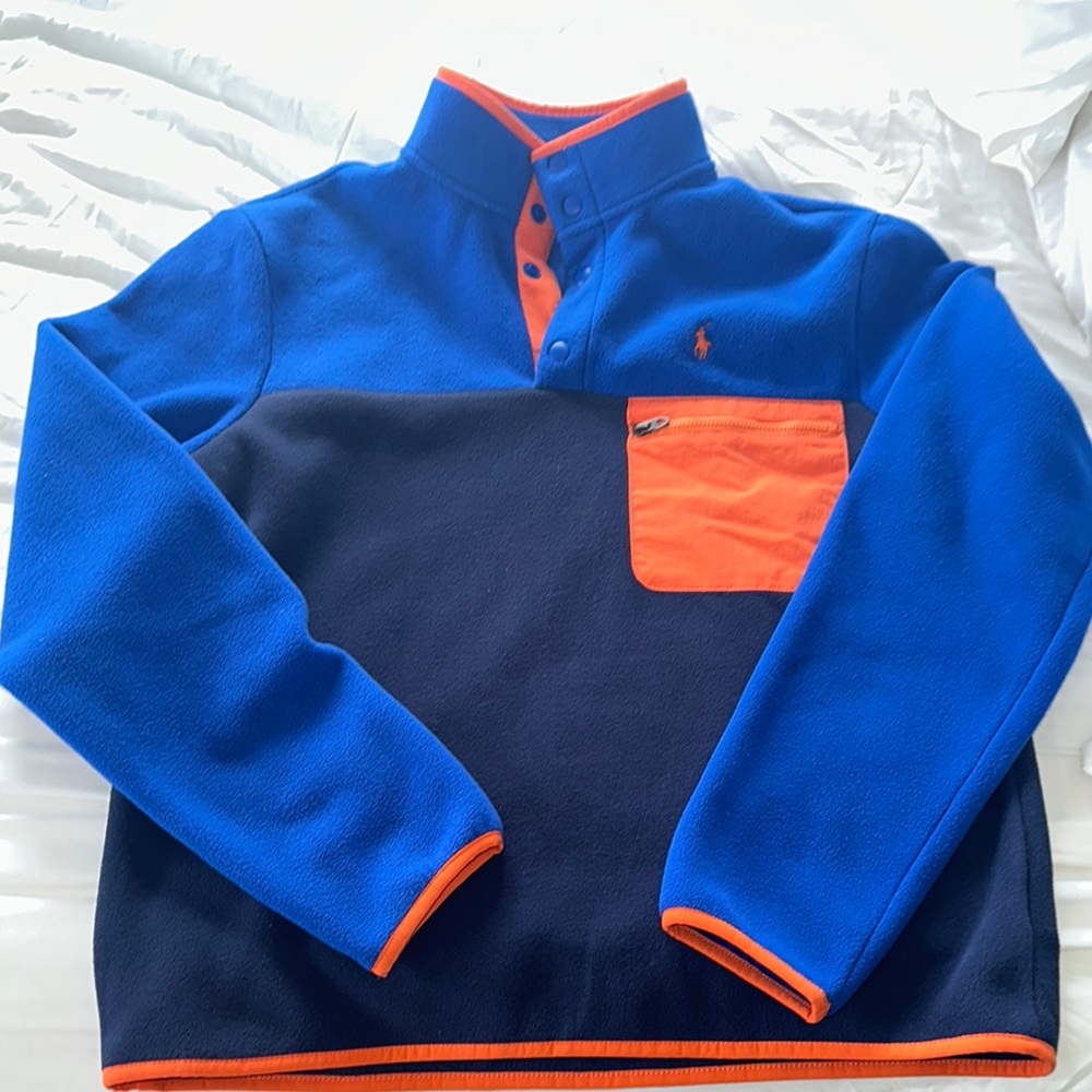 Polo Ralph Lauren pull over fleece
Size XL 18/20